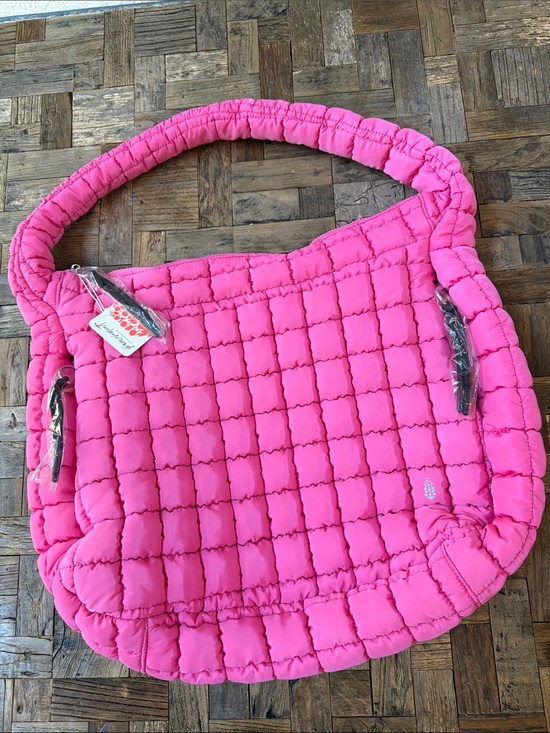 FP Movement by Free People Handbags - Free People fp movement Quilted Carryall Bag Bubblegum Pink NWT
